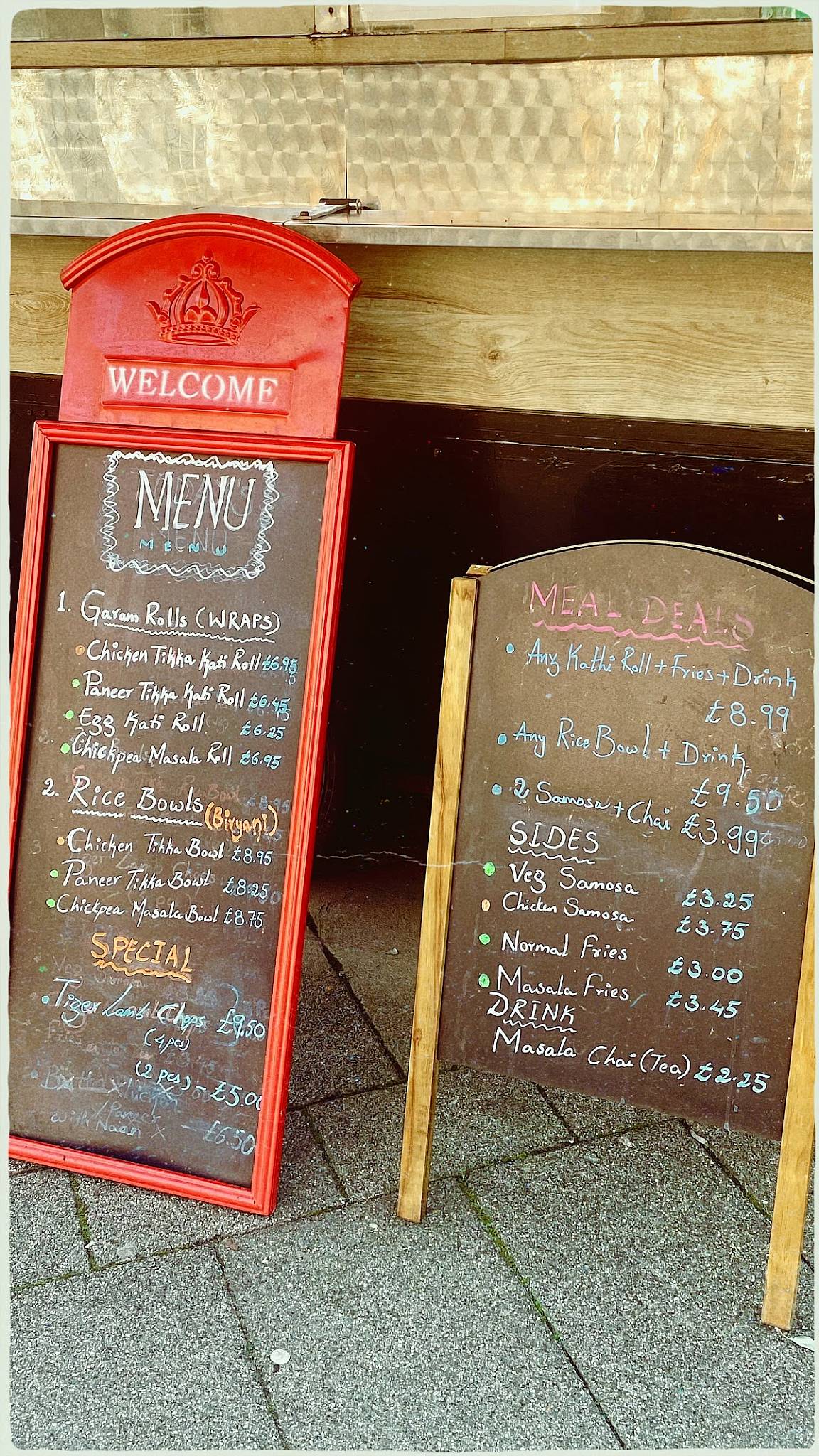 Garam - Indian Street Food меню