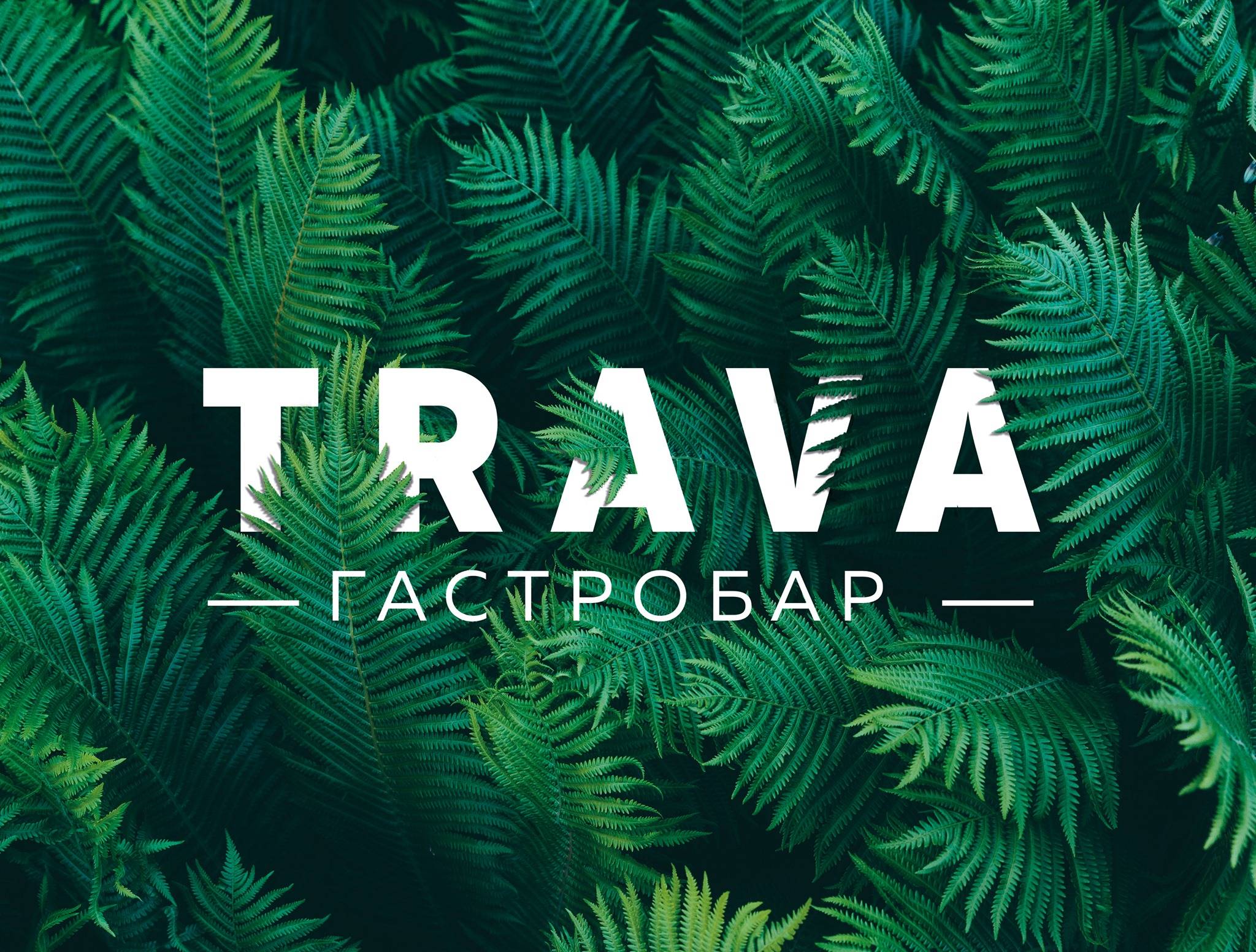 Гастробар Trava меню