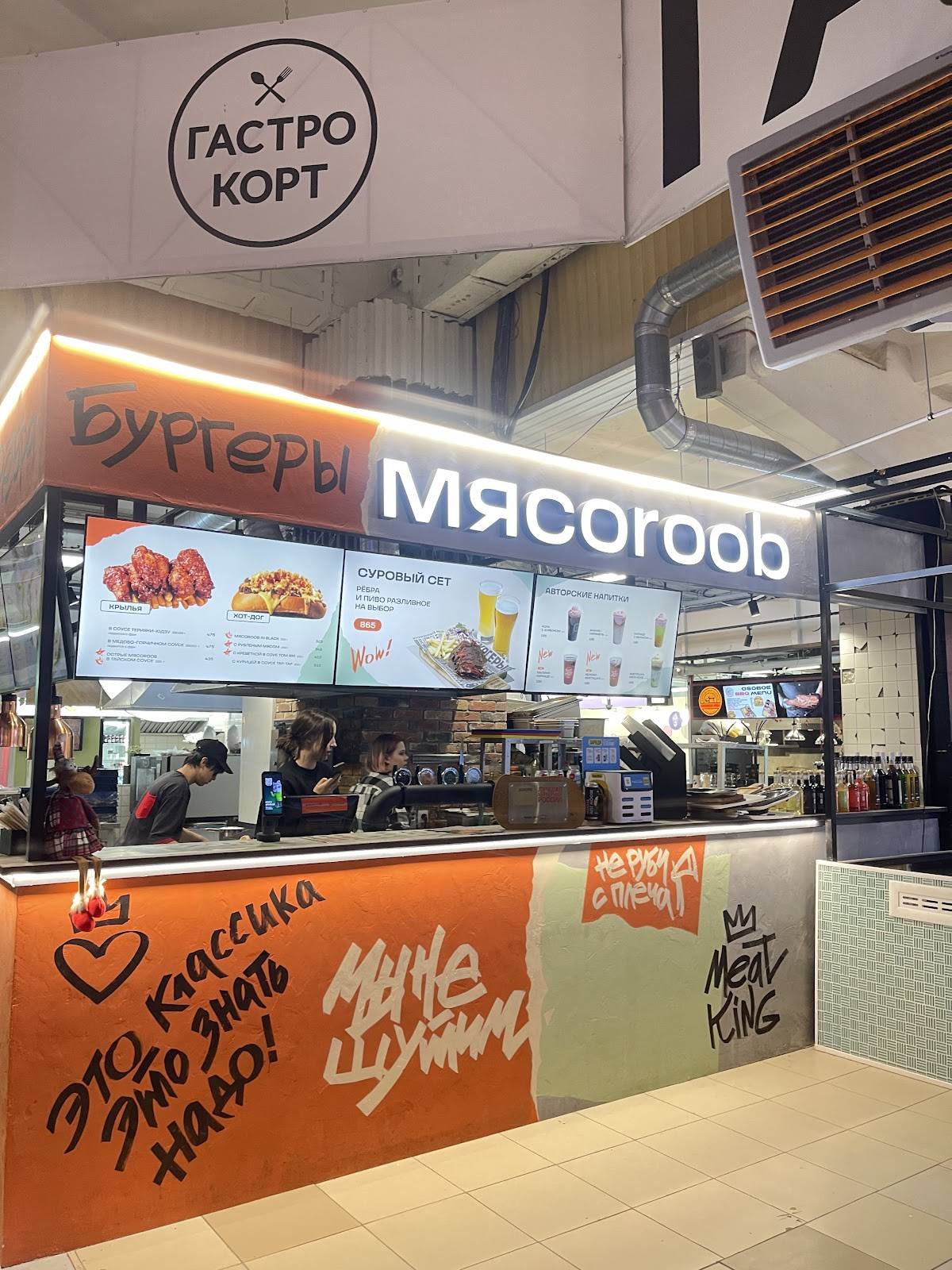 Гастрокорт меню