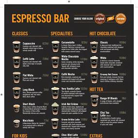 Gloria Jean's Rockingham меню