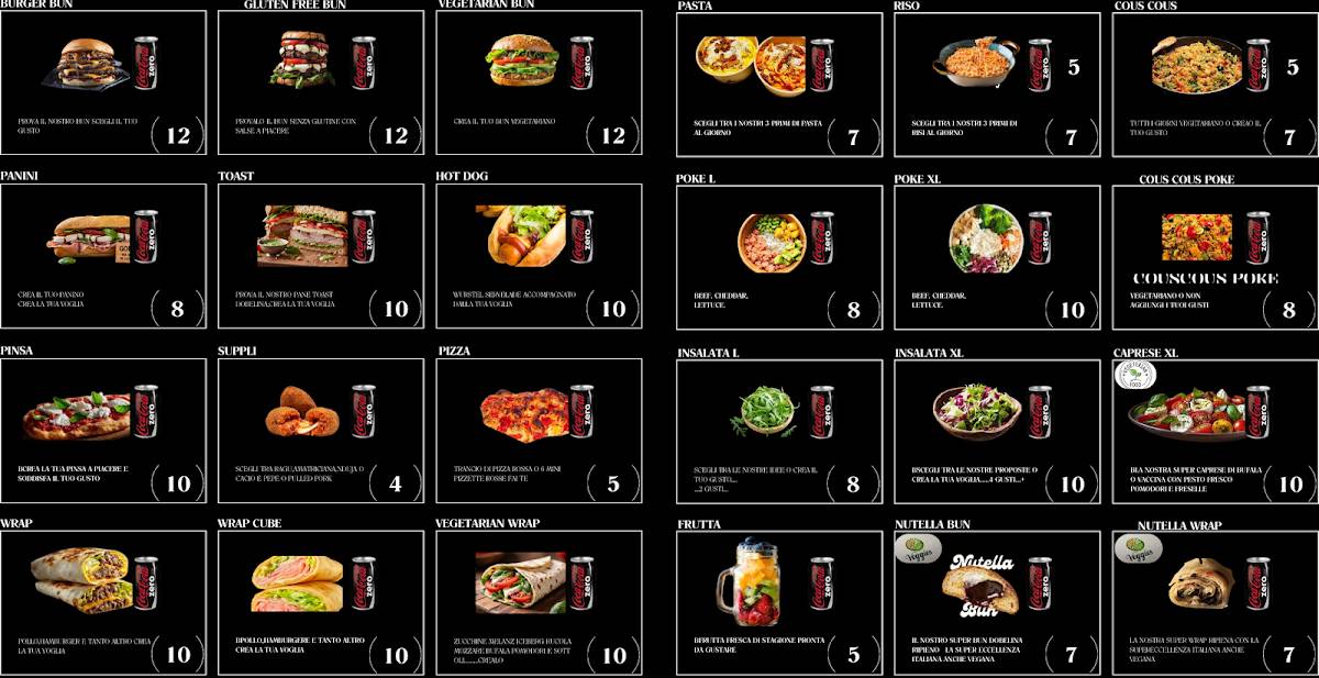 GOLOSEUM Italian Fast food меню