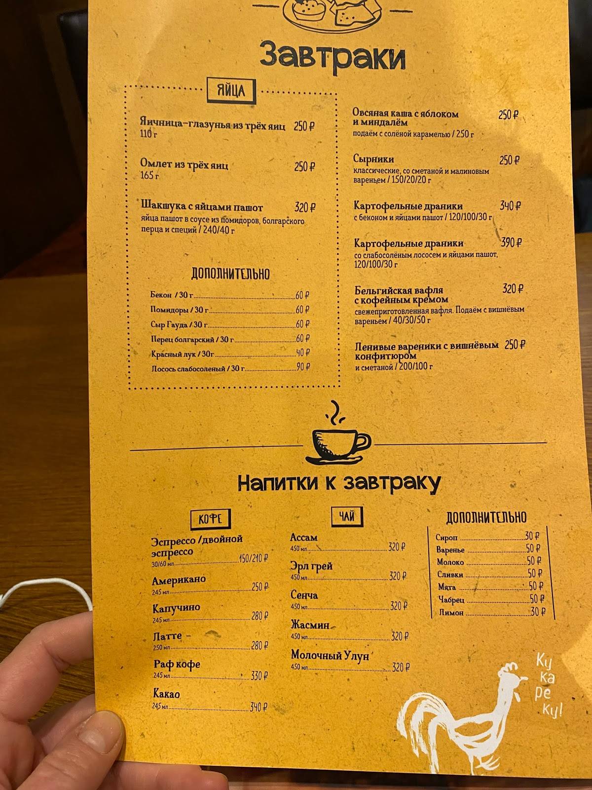 Гренки меню