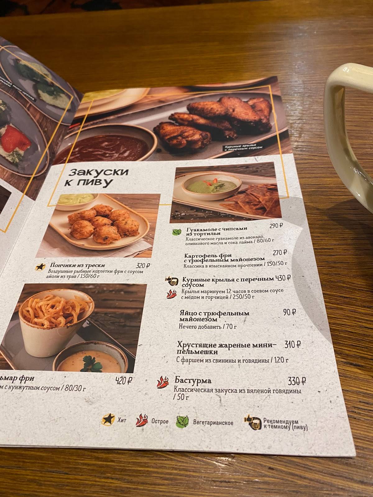 Гренки меню