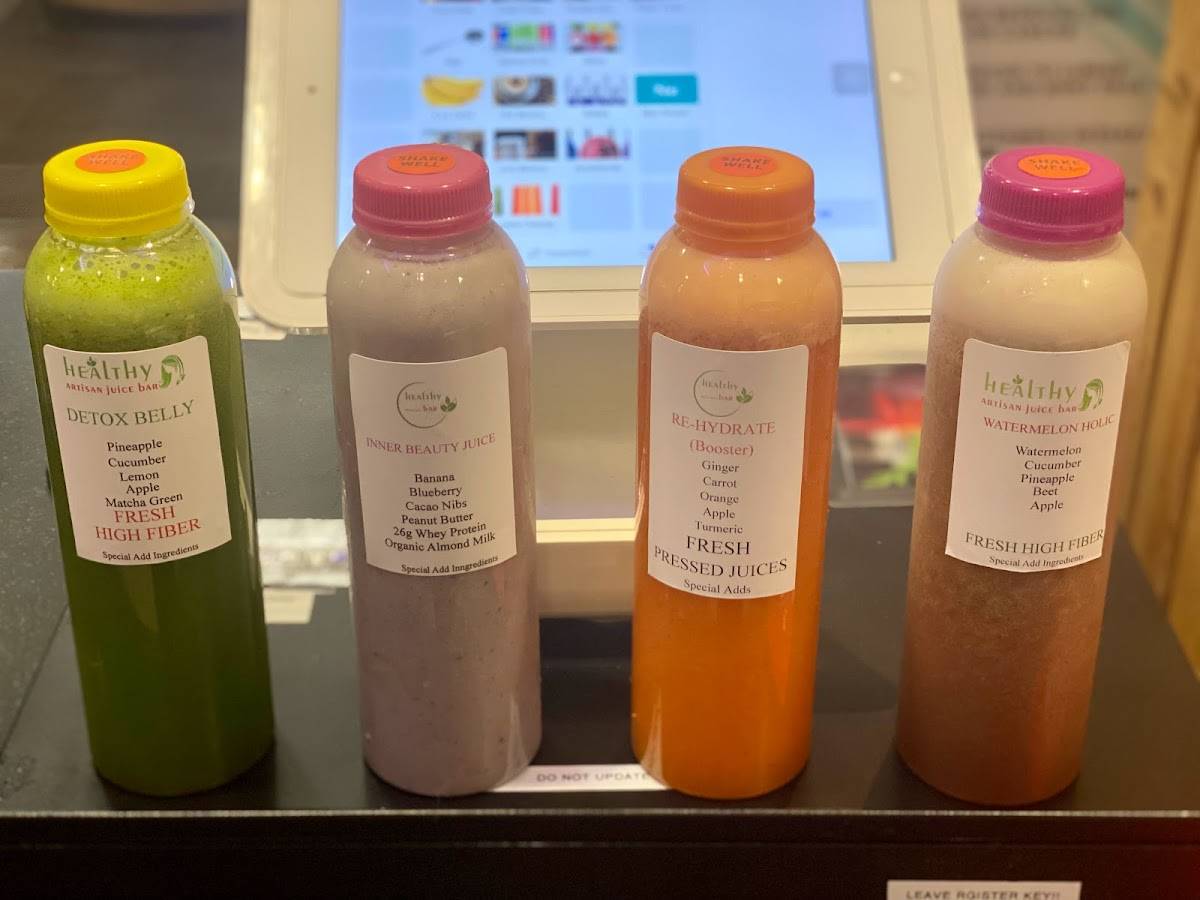 Healthy Bar меню