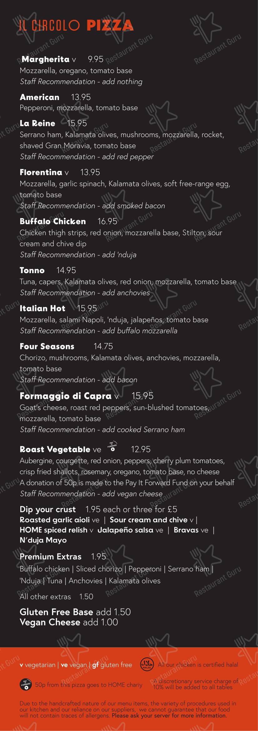 Home Bar & Kitchen в Манчестере - Крафт меню