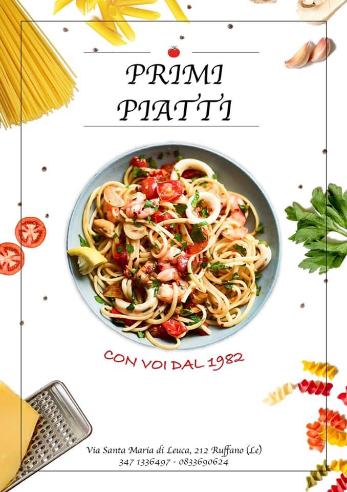 Il Pomo d'Oro меню