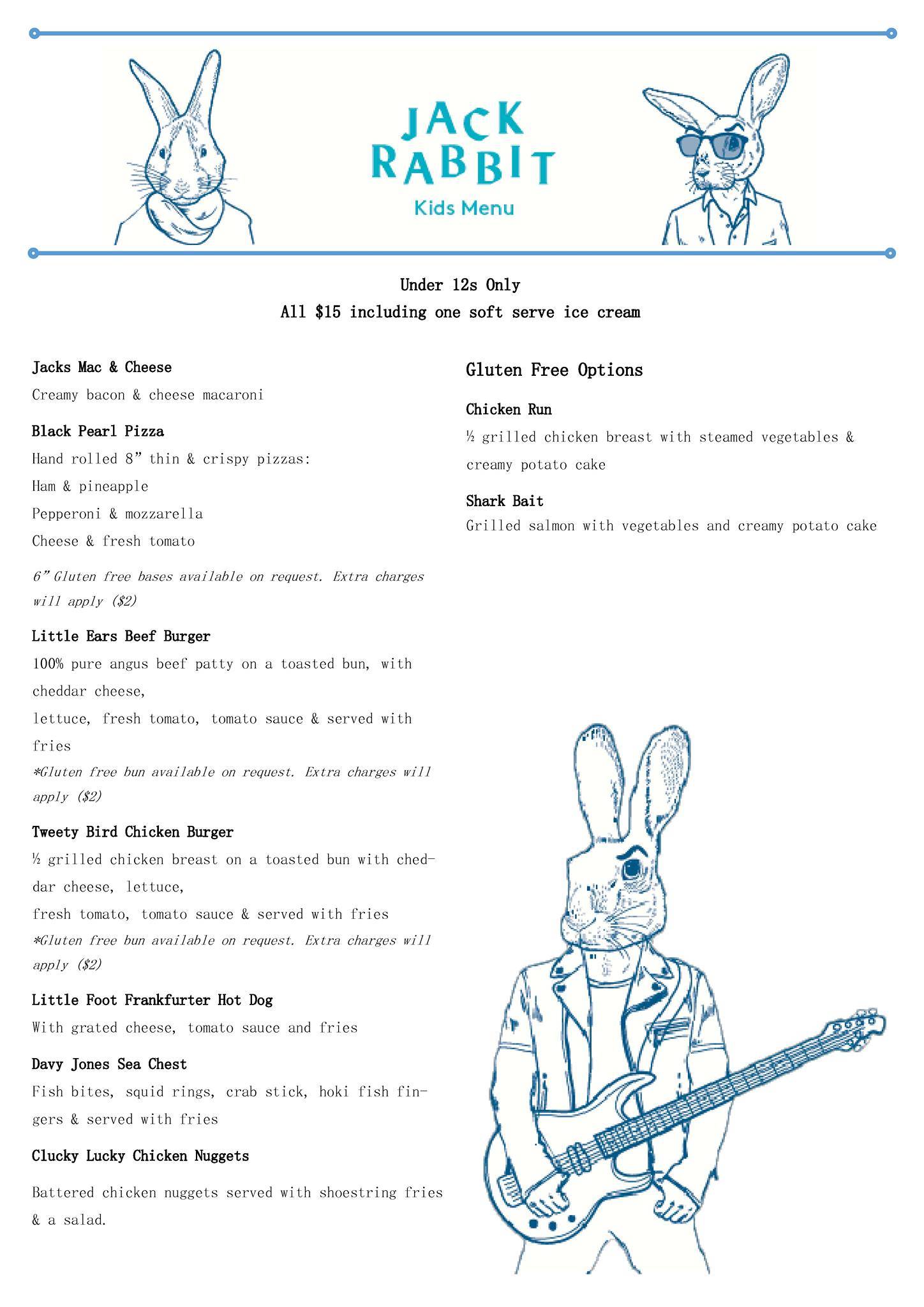 Jack Rabbit Restaurant & Bar меню