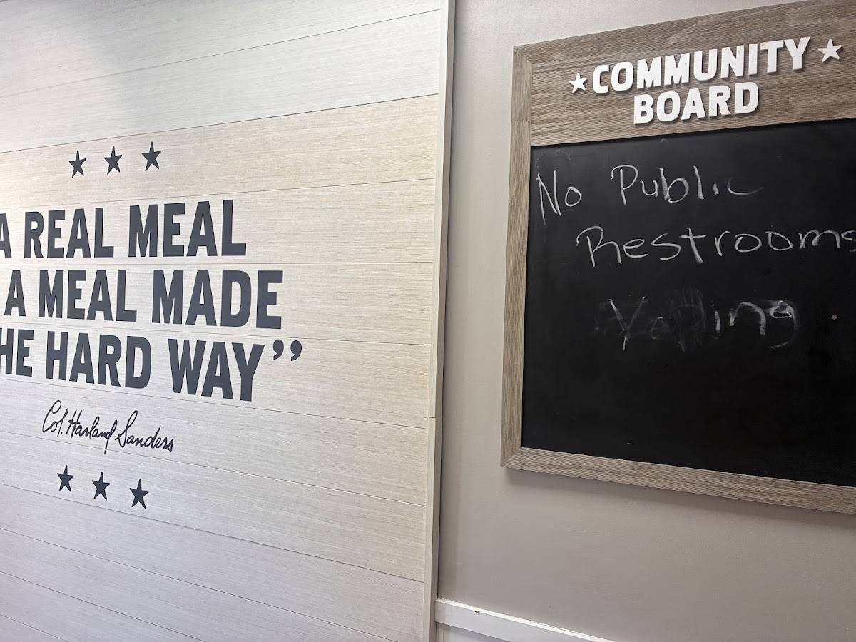 KFC меню