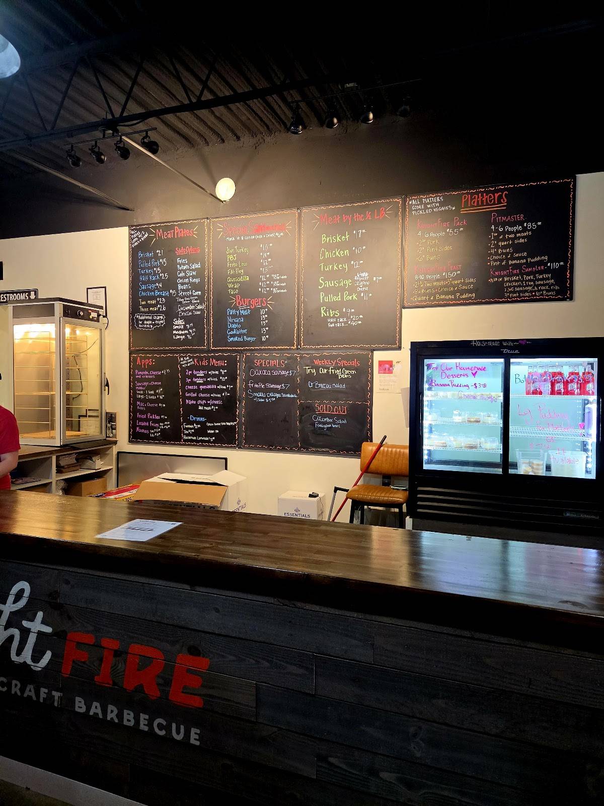 KnightFire Barbeque меню