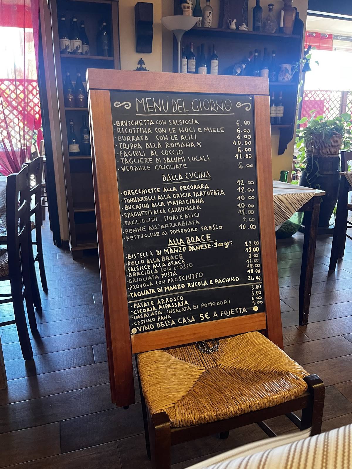 L'Osteriola меню