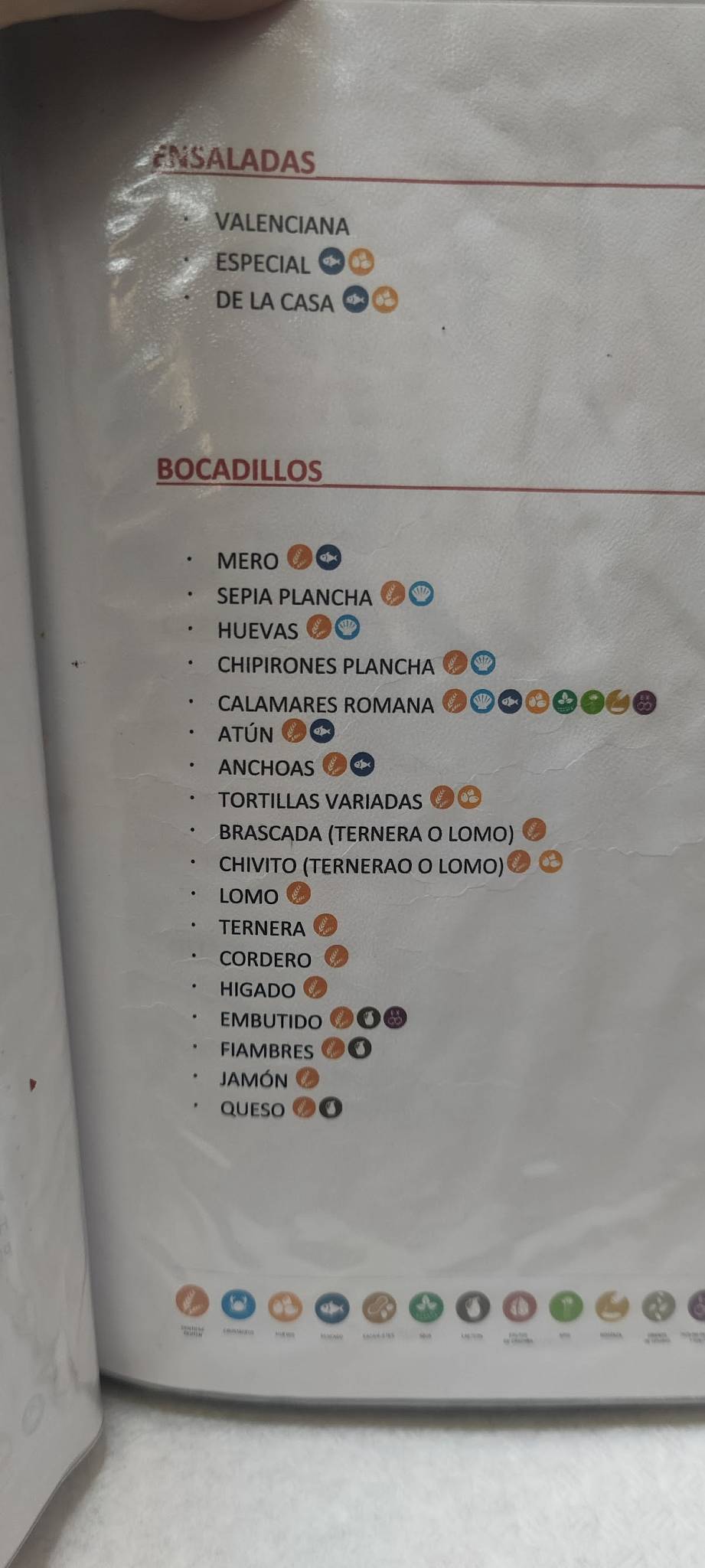 La Ribera меню