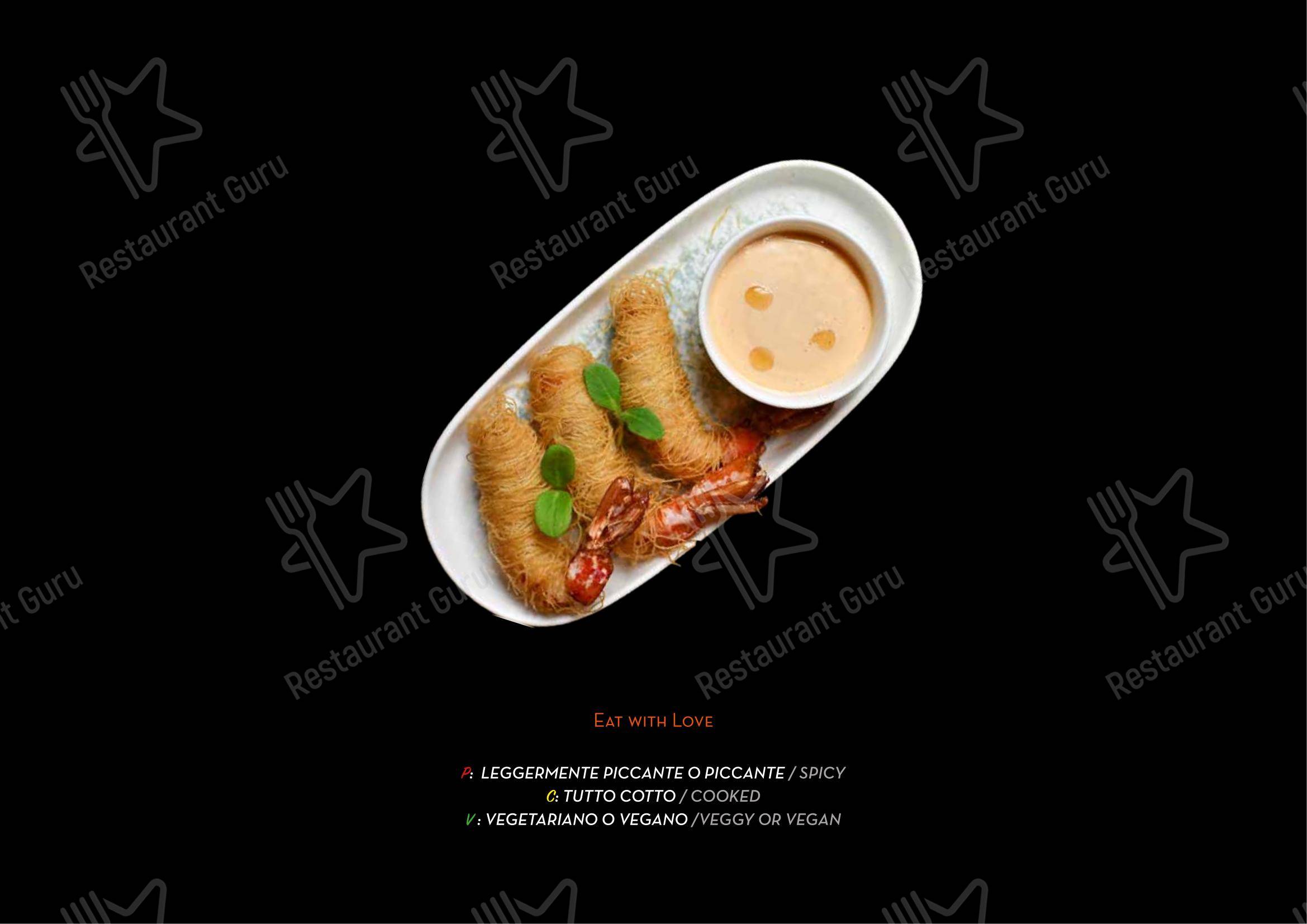 Меню ресторана Legami Sushi & More ROMA