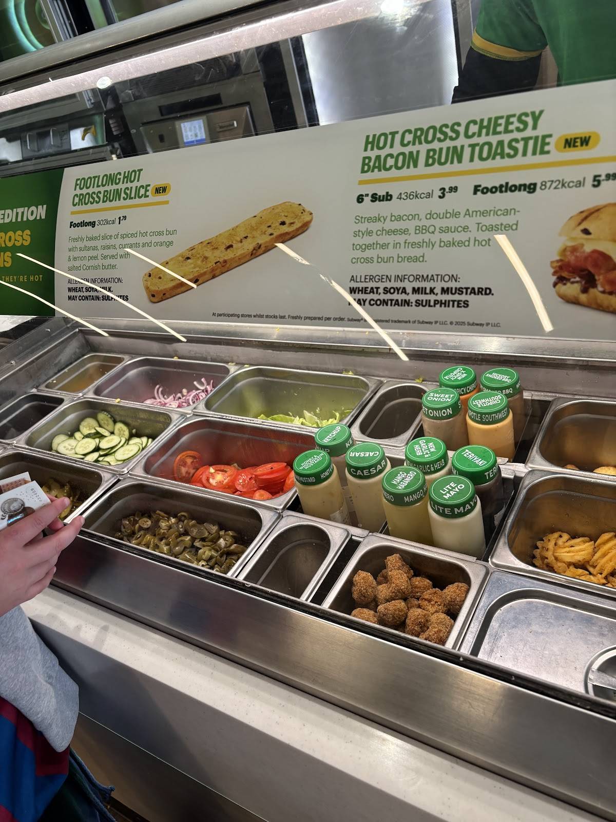 Subway Lewes Restaurant & Takeaway меню