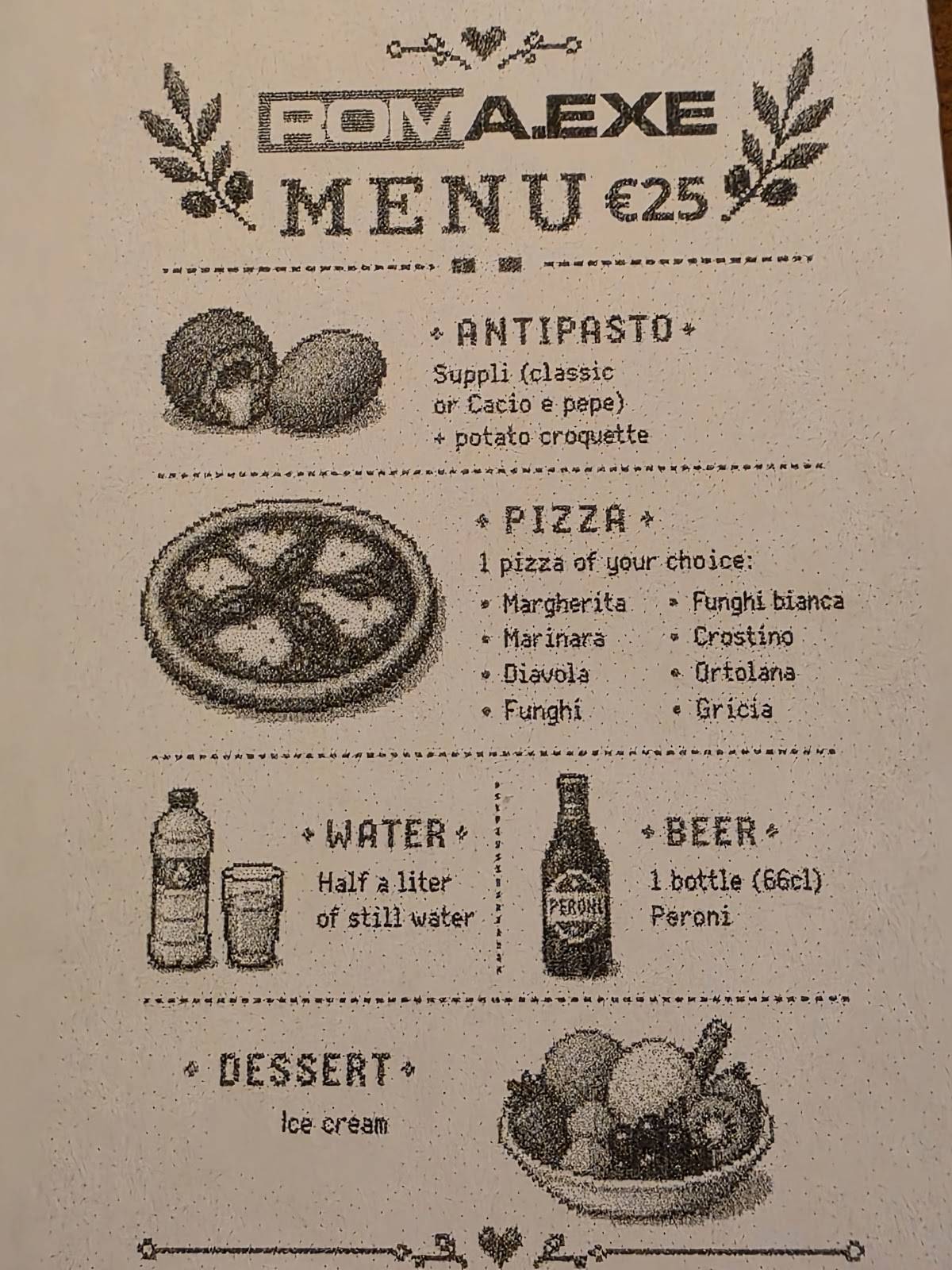 Maddechè Osteria меню