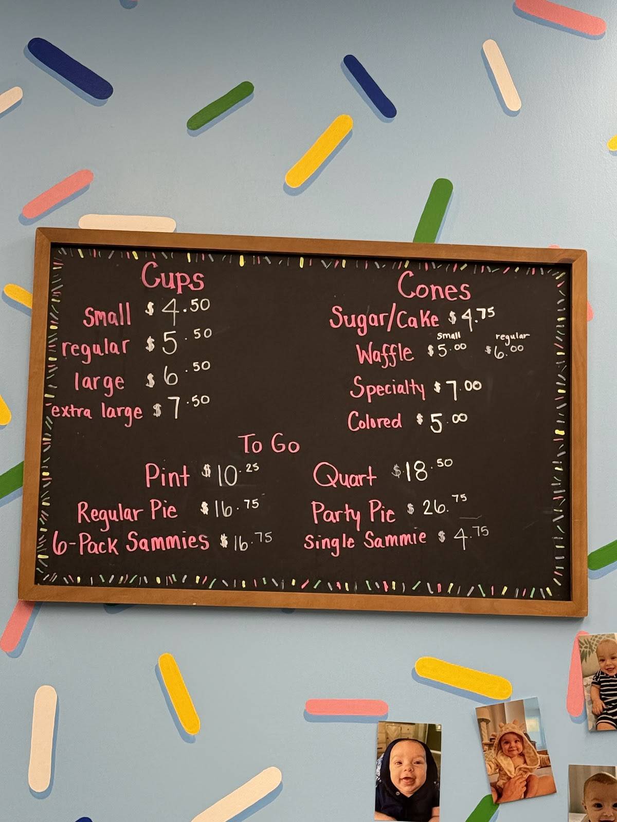 Matty's Gelato Factory : Stuart меню