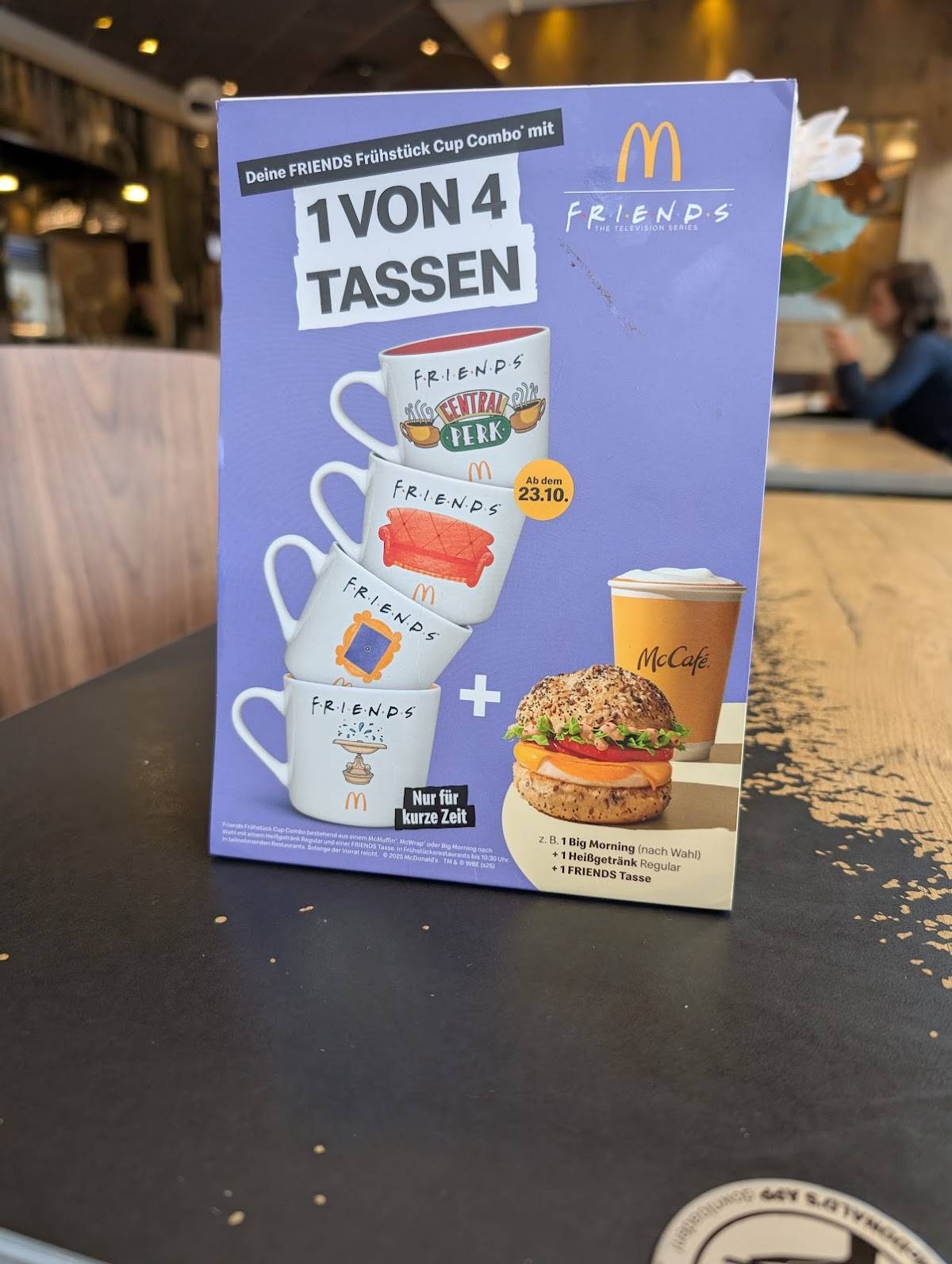 McDonald's меню