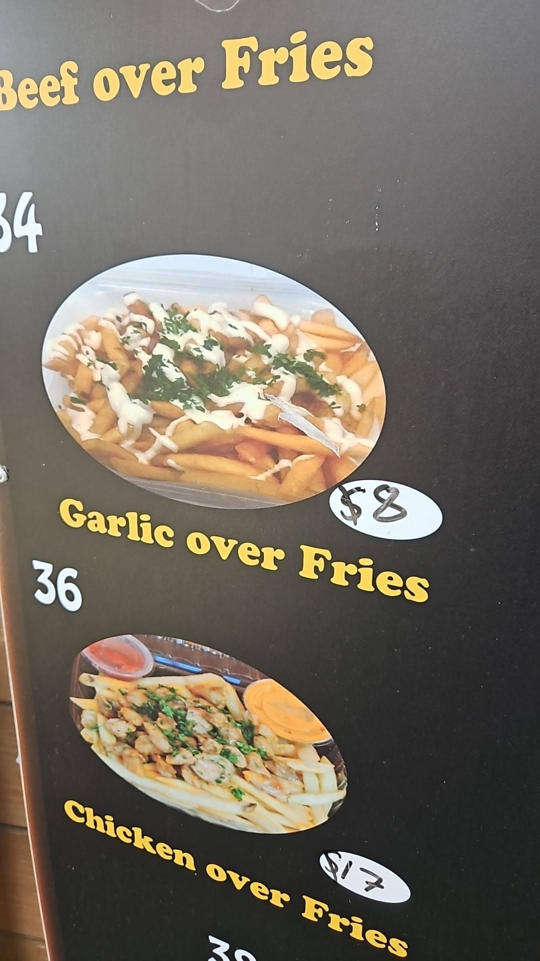 Mero Gyro меню