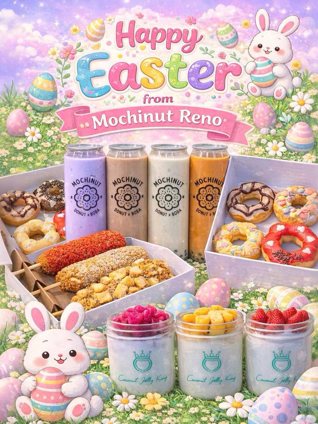Mochinut Reno меню
