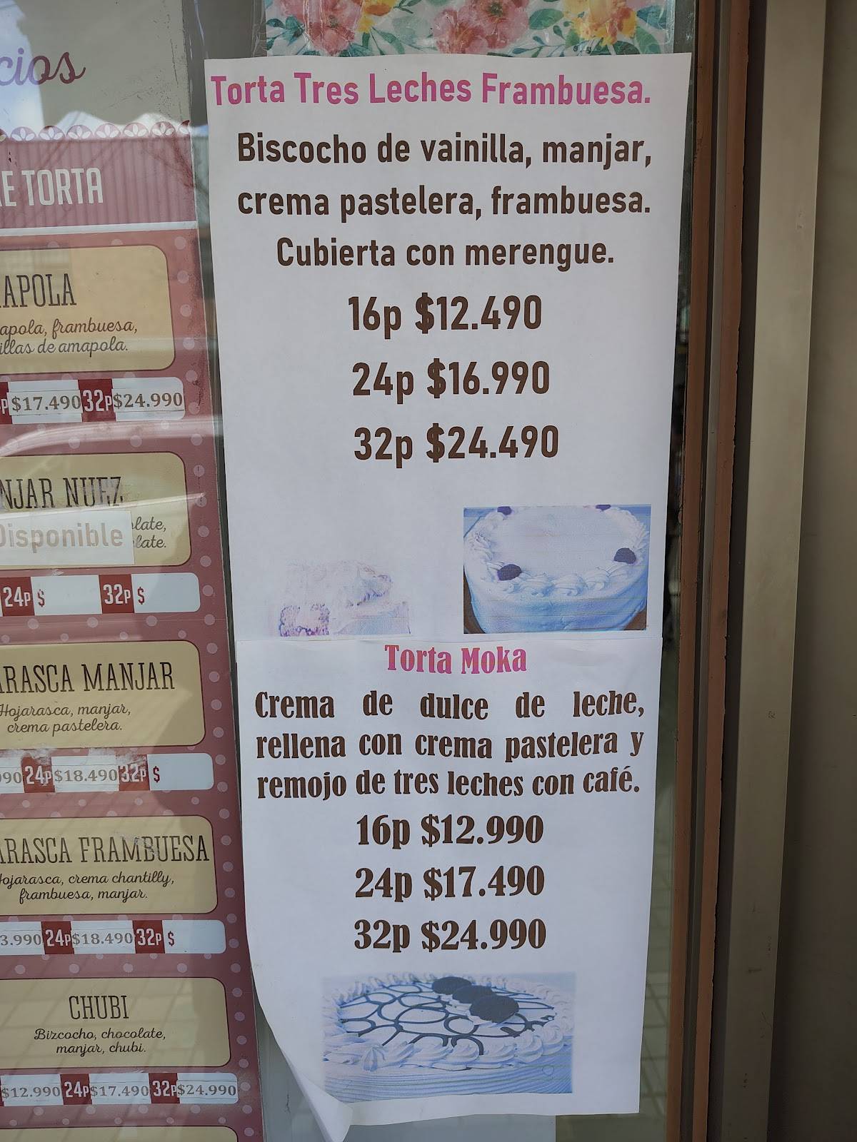 Modelo меню