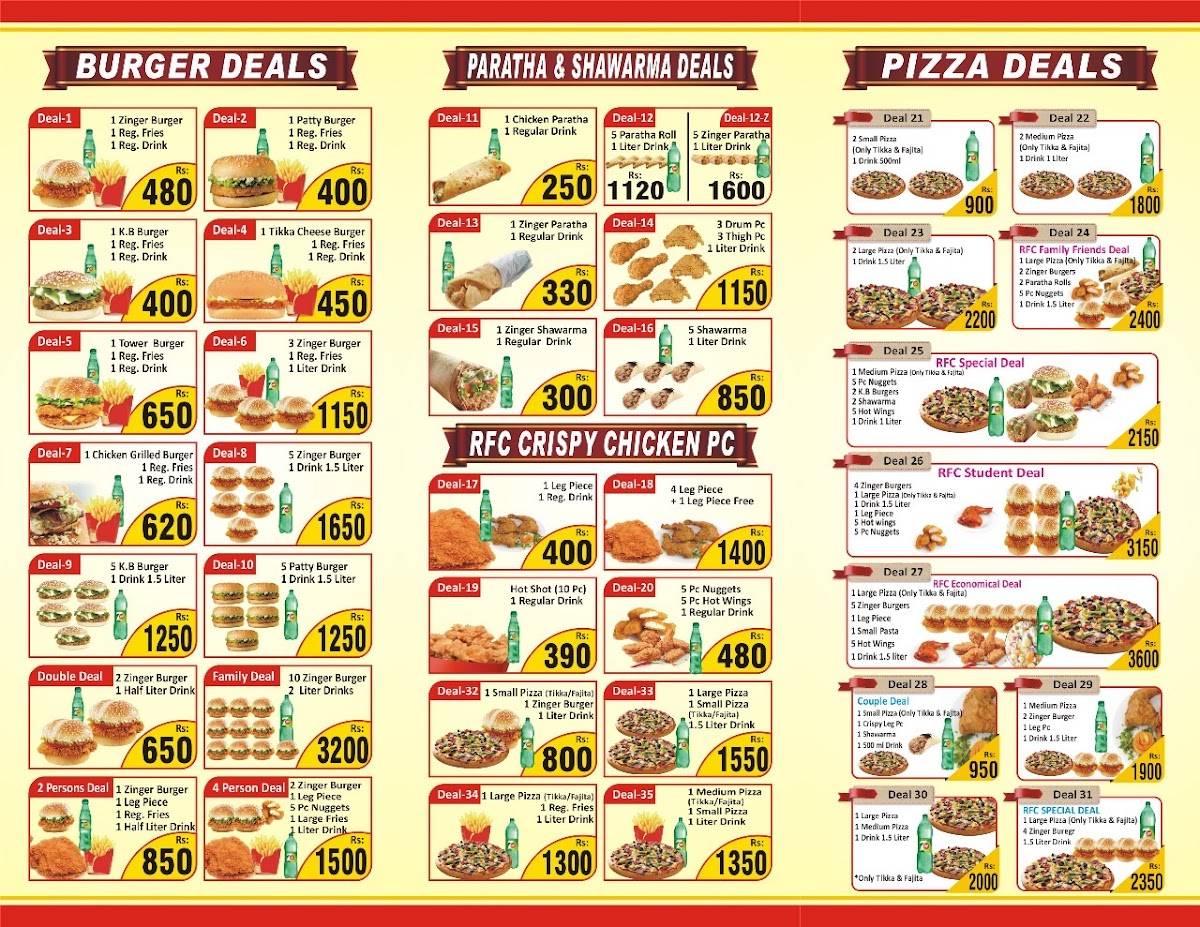 Multani pizza café меню