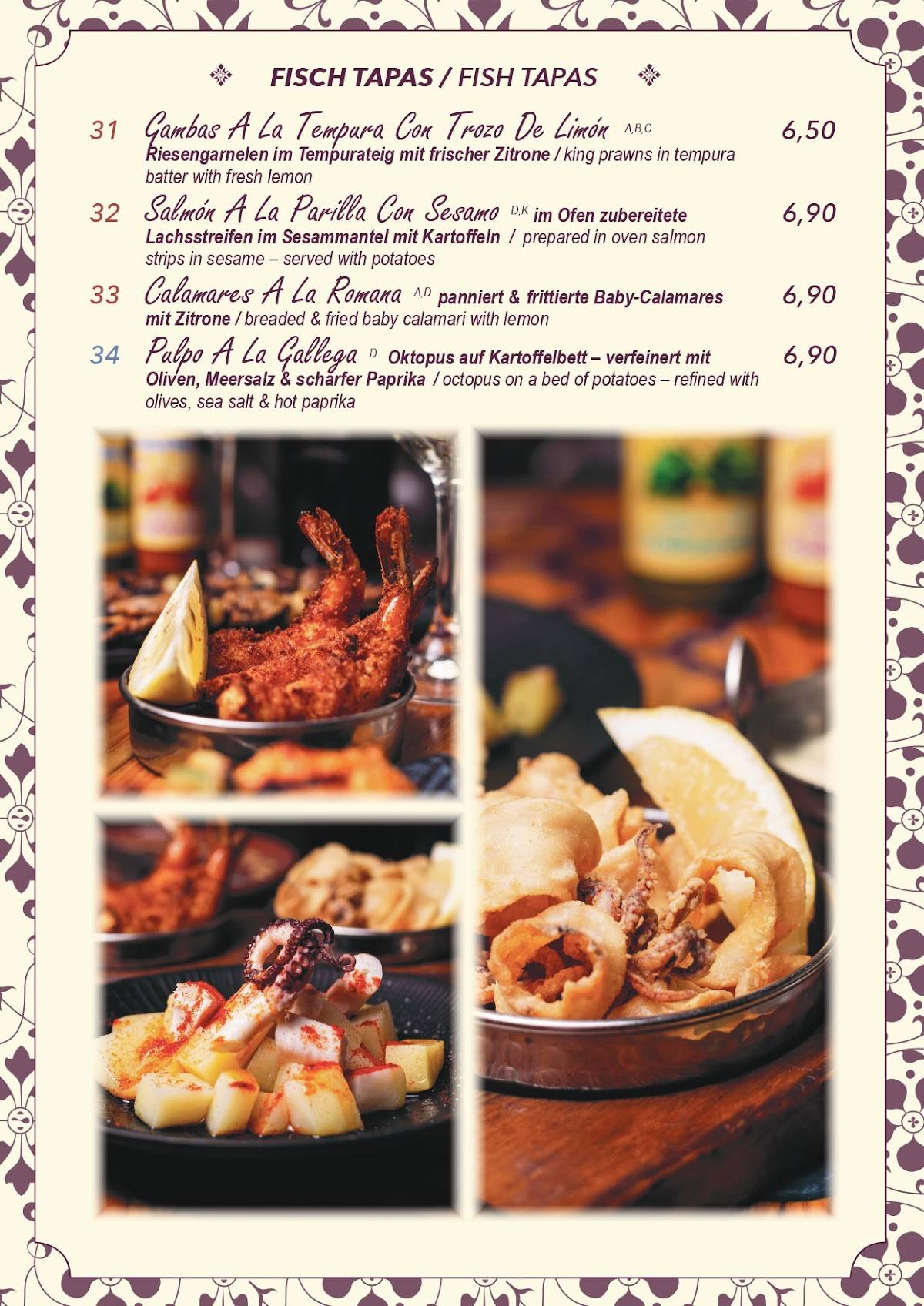 Mundo Tapas - Alt Mariendorf меню