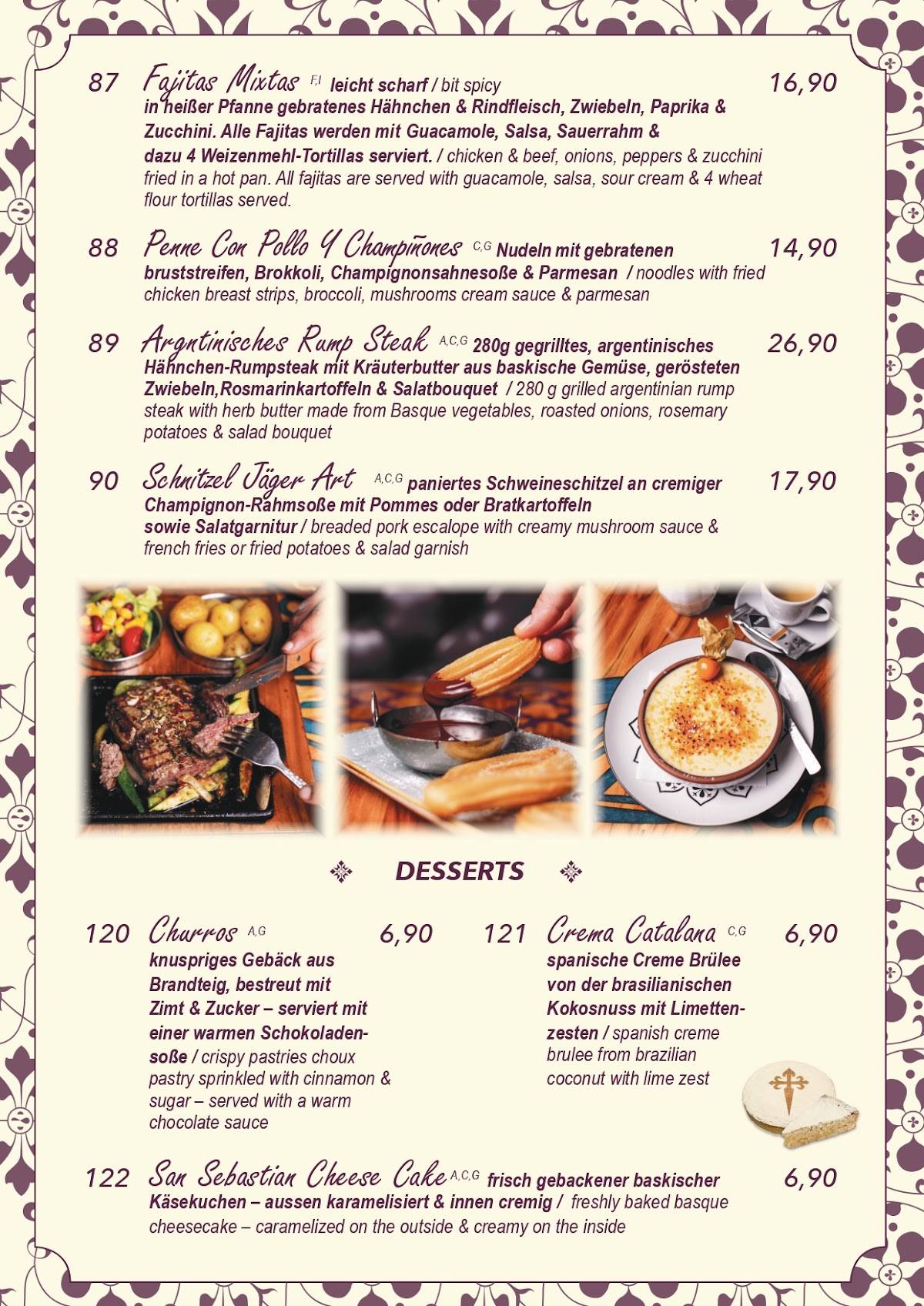 Mundo Tapas - Alt Mariendorf меню