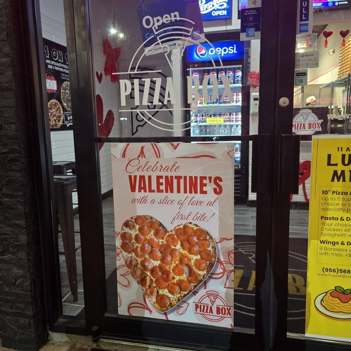 PIZZA BOX меню