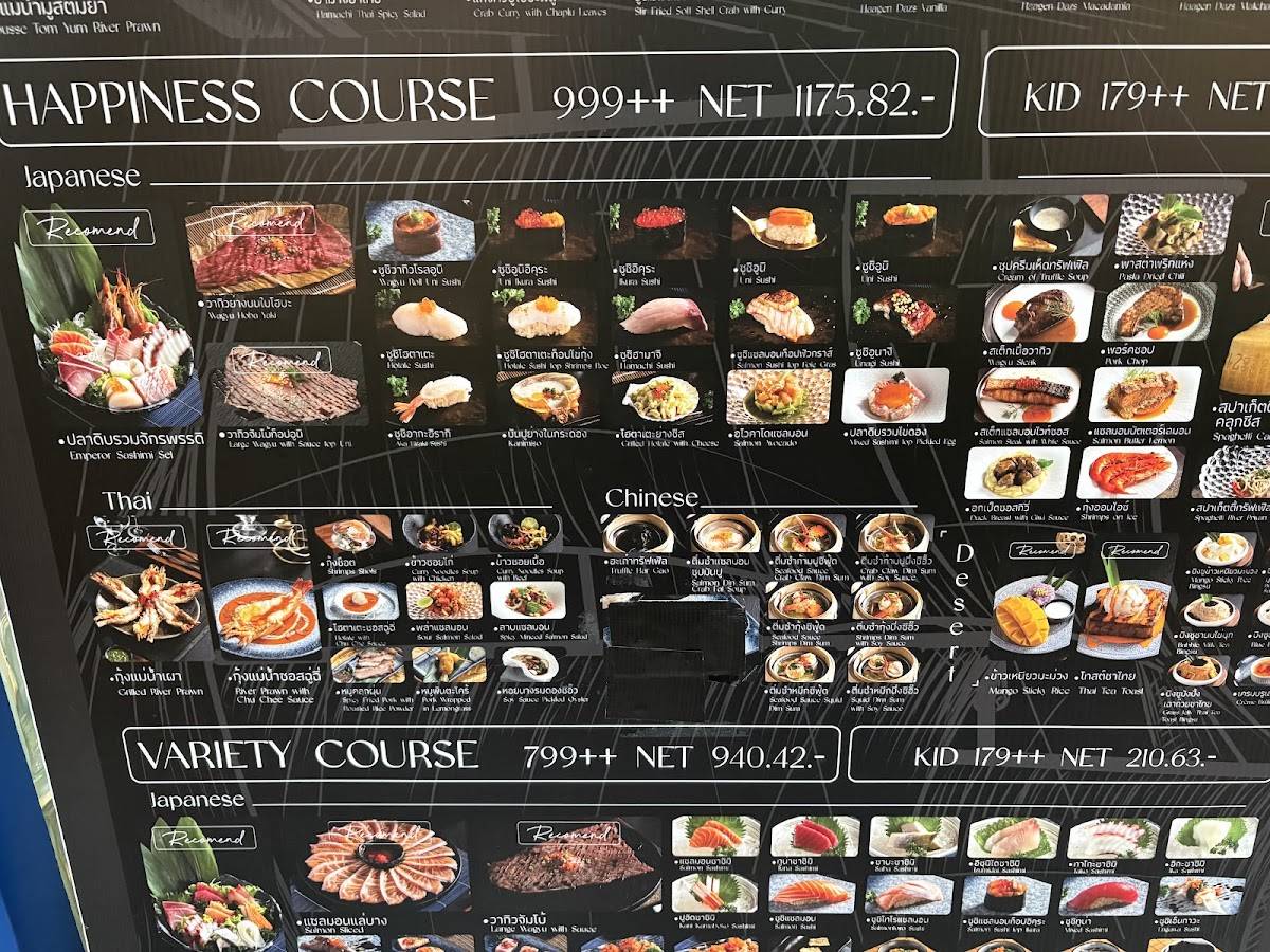 Papper Buffet Rangsit меню