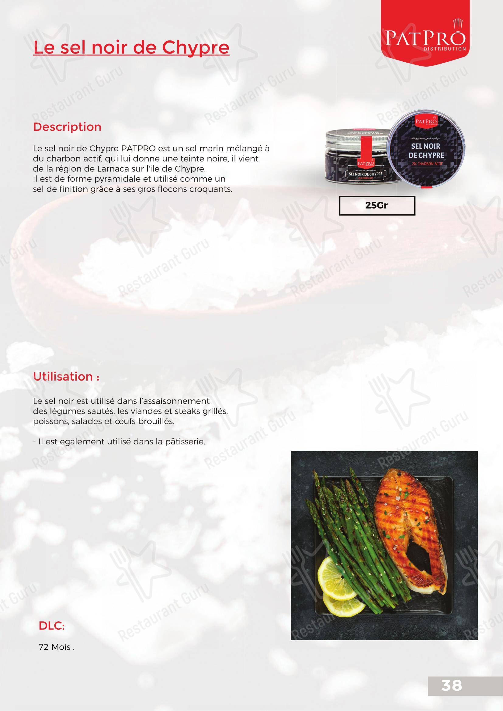 Меню Patpro Distribution в Кубе