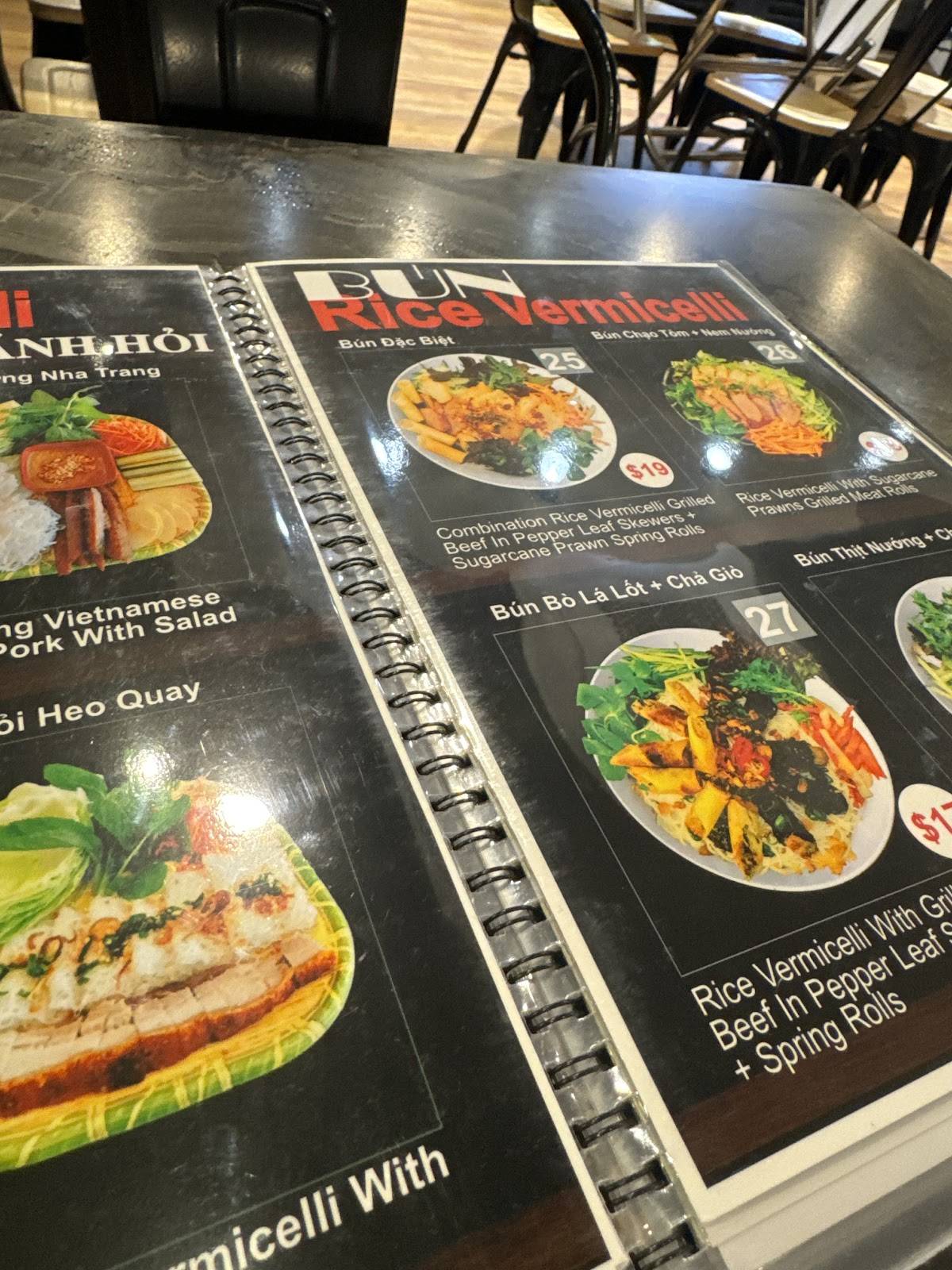 Pho Ngon Springvale меню