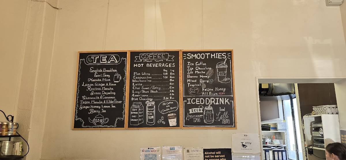 Picnic Cafe Rotorua меню