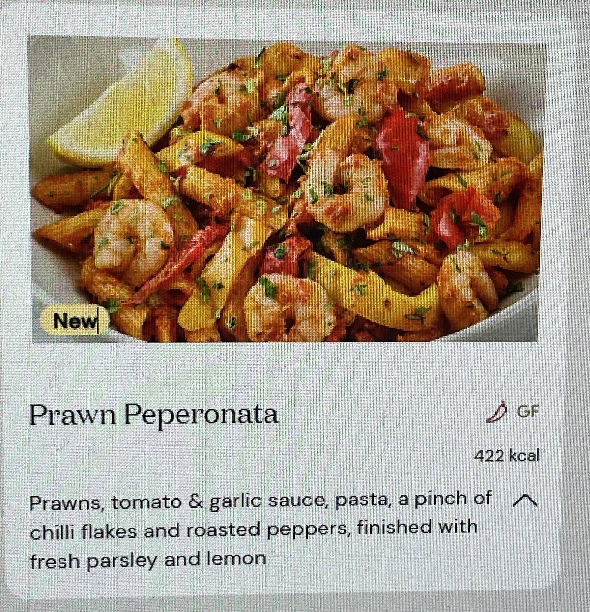 PizzaExpress меню