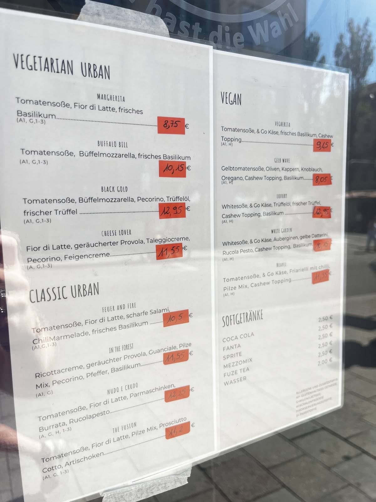 Pizza & Go меню