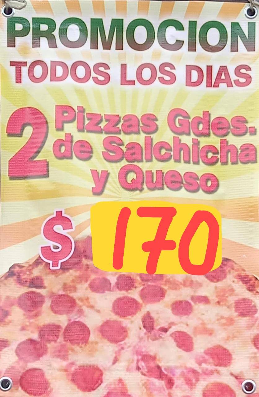 Pizzería California меню