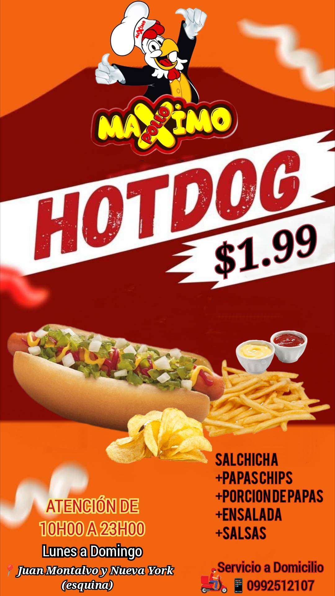 Pollo Maximo меню