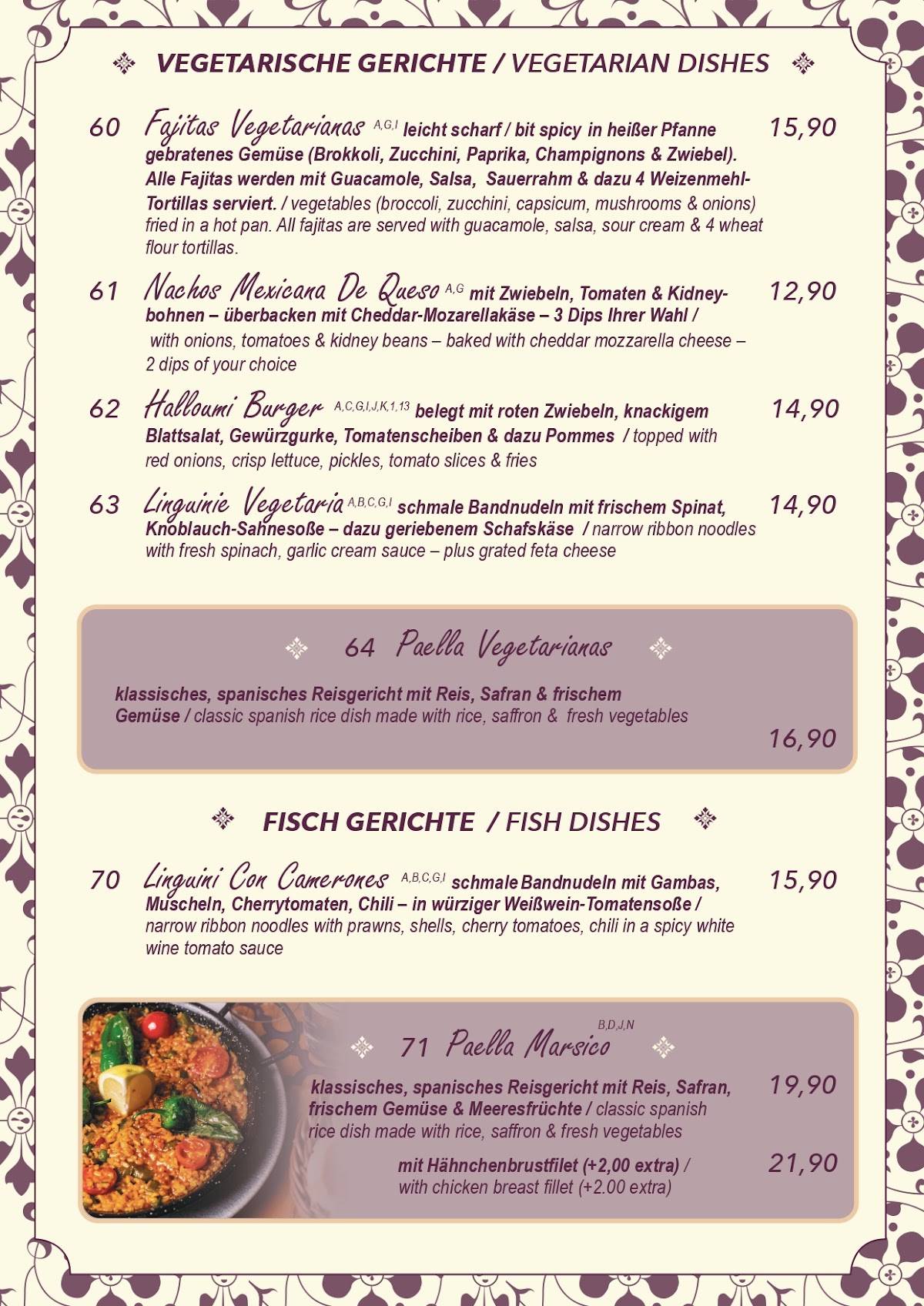 Mundo Tapas - Alt Mariendorf меню