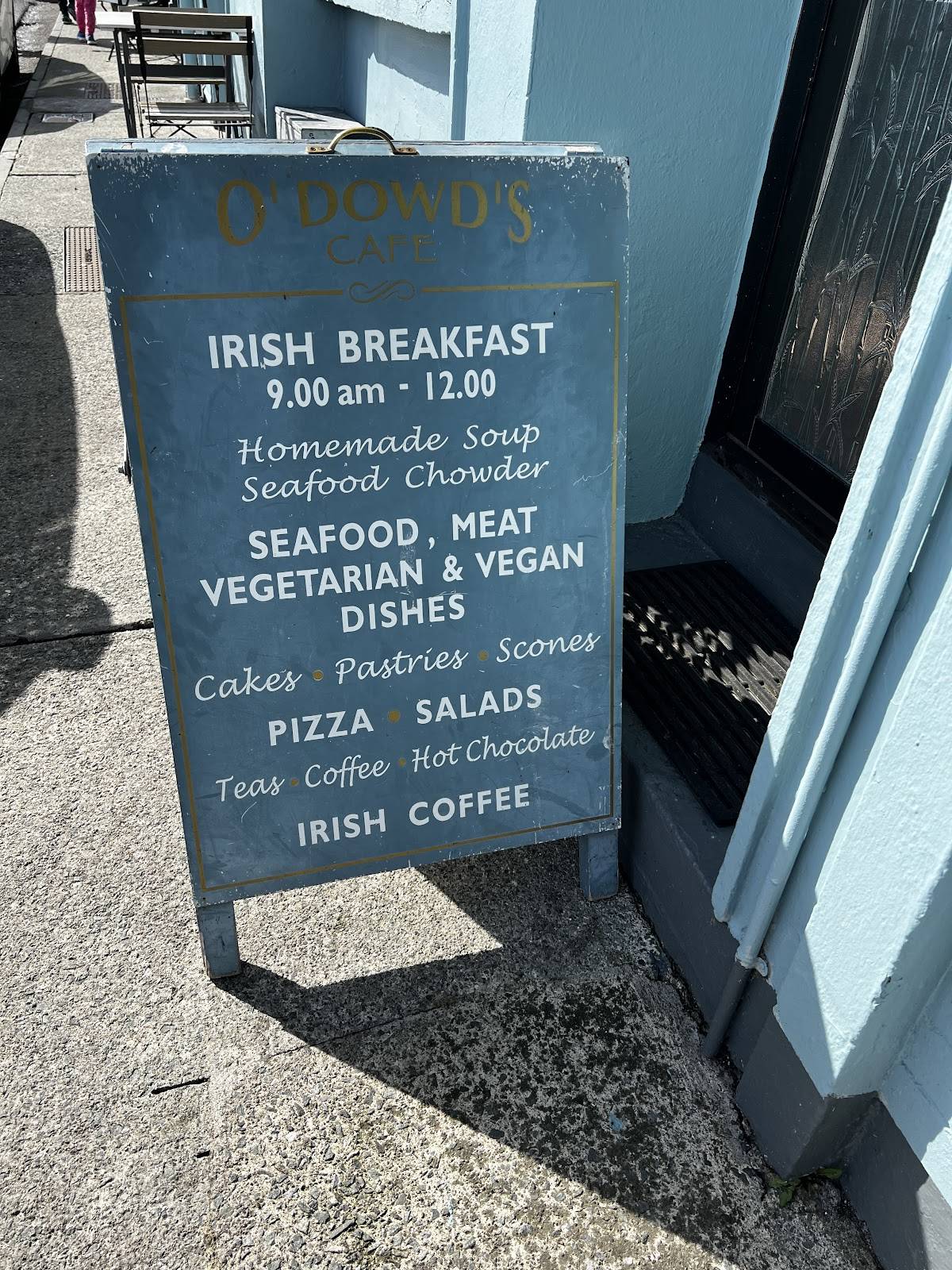 O'Dowds Cafe меню