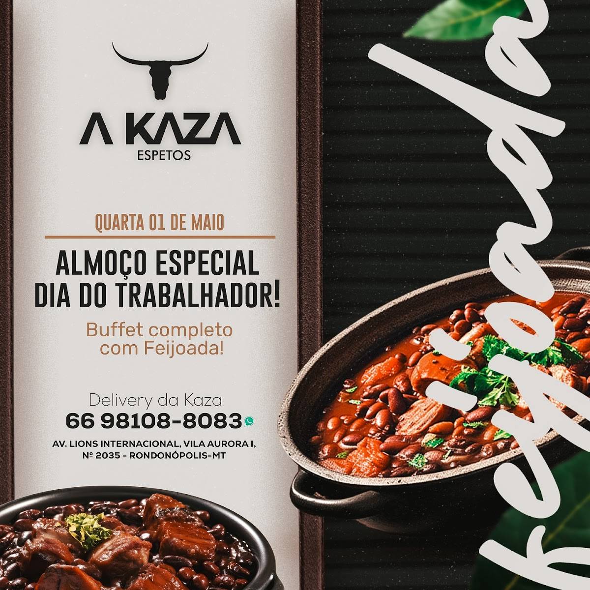 A Kaza меню