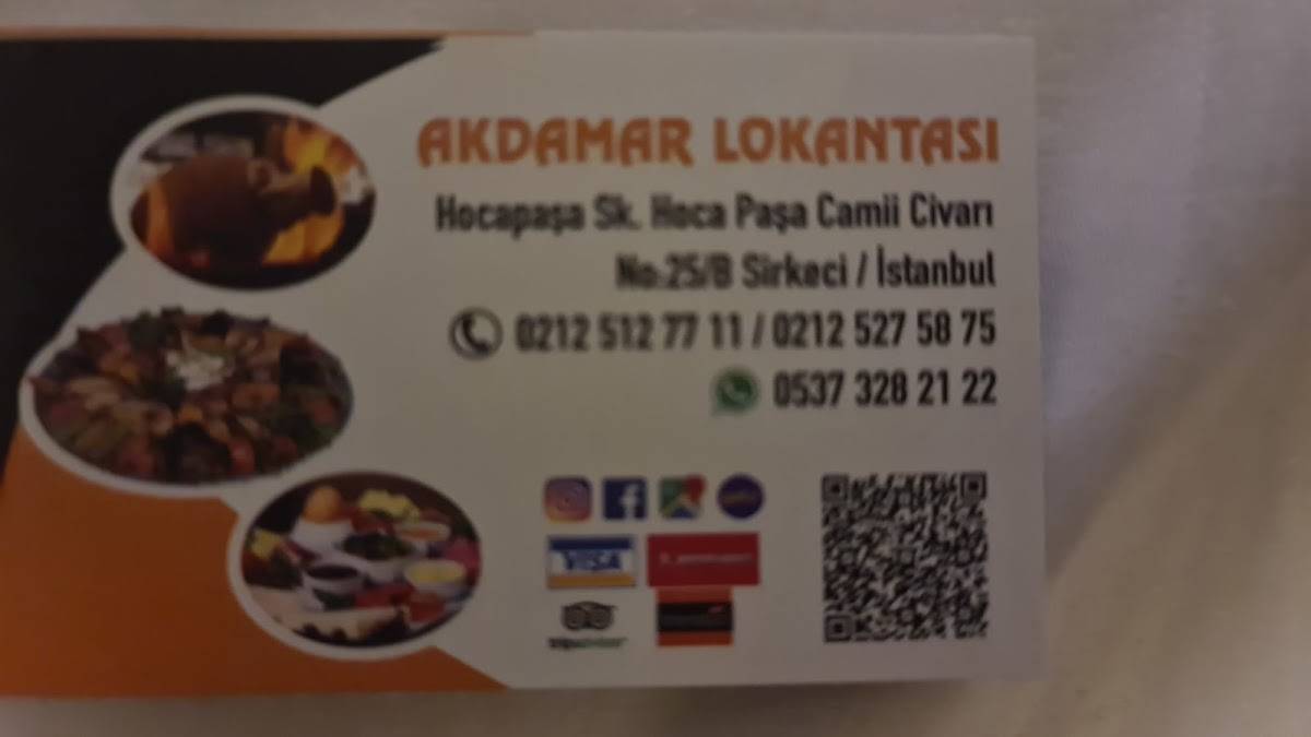 Akdamar Lokantasi меню