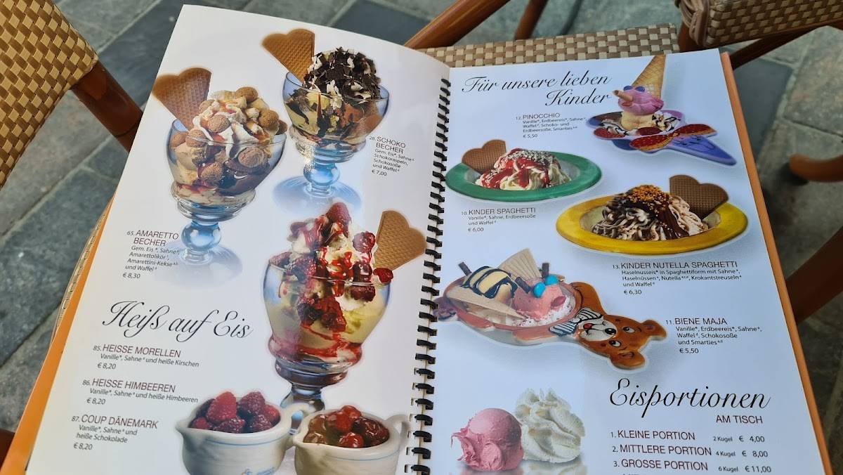 Eiscafé Milano меню