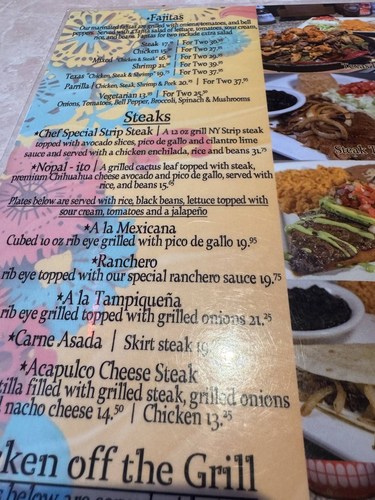 El Ranchito Mexican Restaurant меню