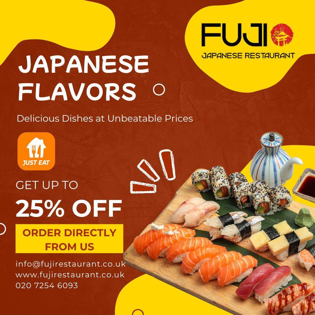 Fuji Japanese Restaurant меню