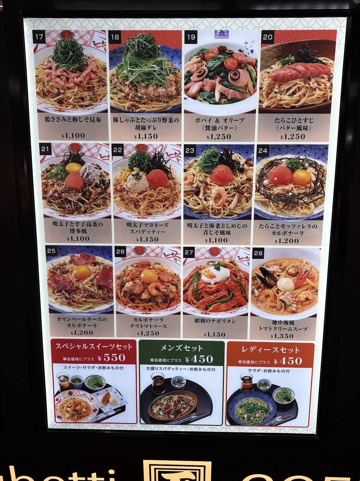 Goemon меню