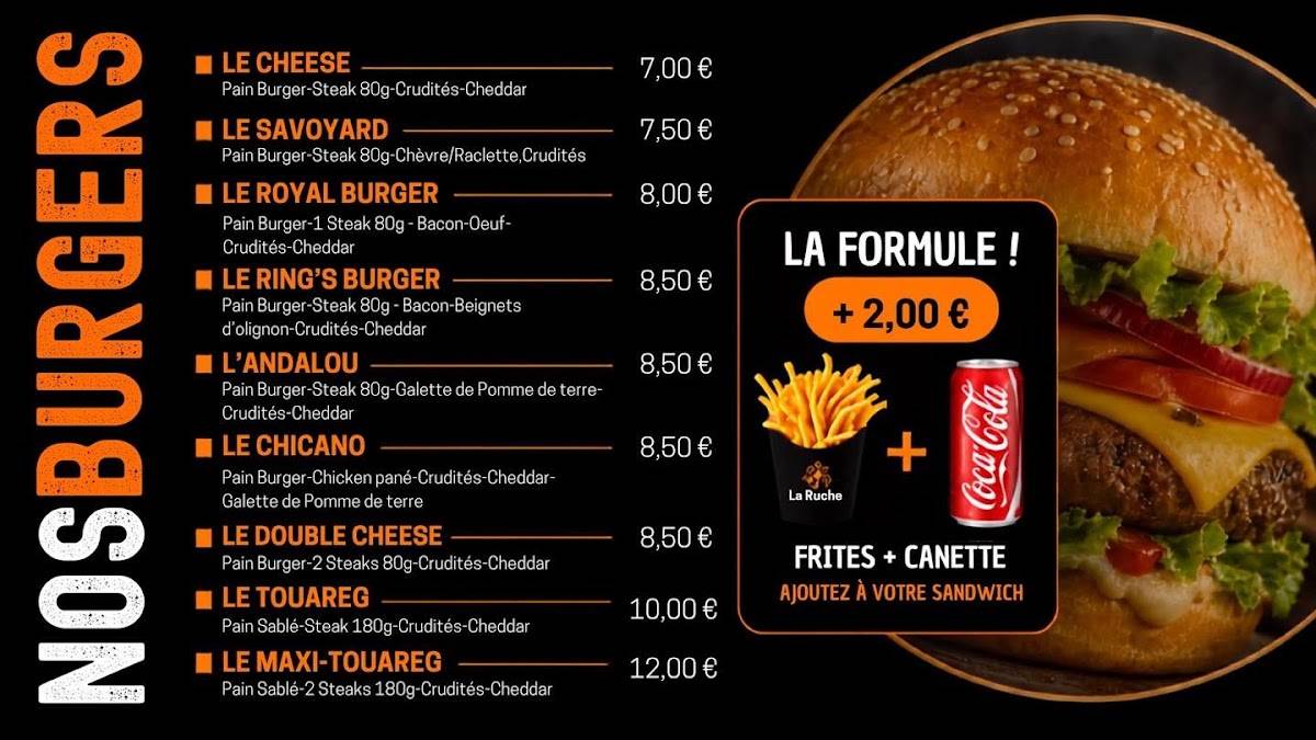 Restaurant La Ruche La Rochelle меню