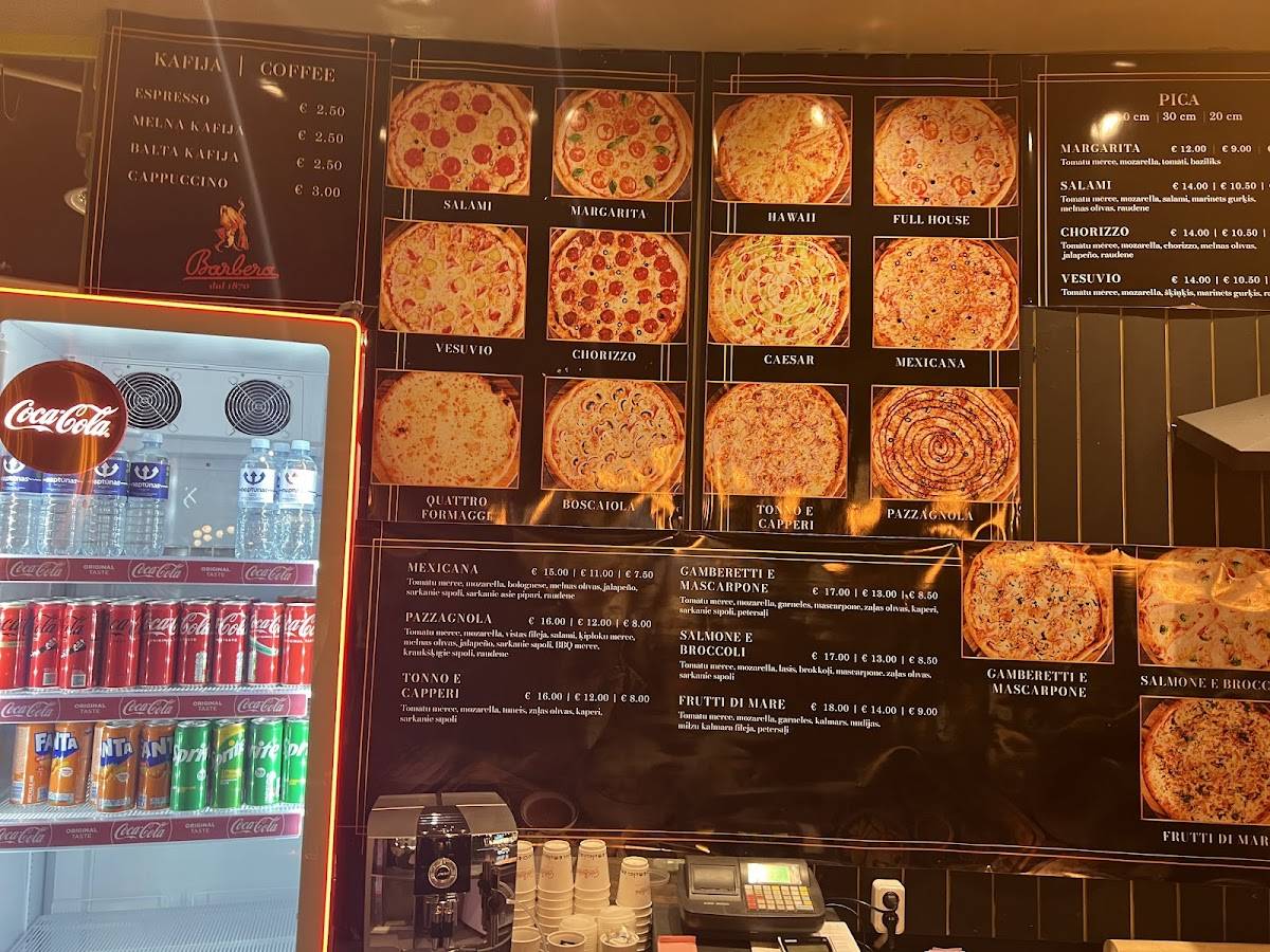 Le Trésor Pizza меню