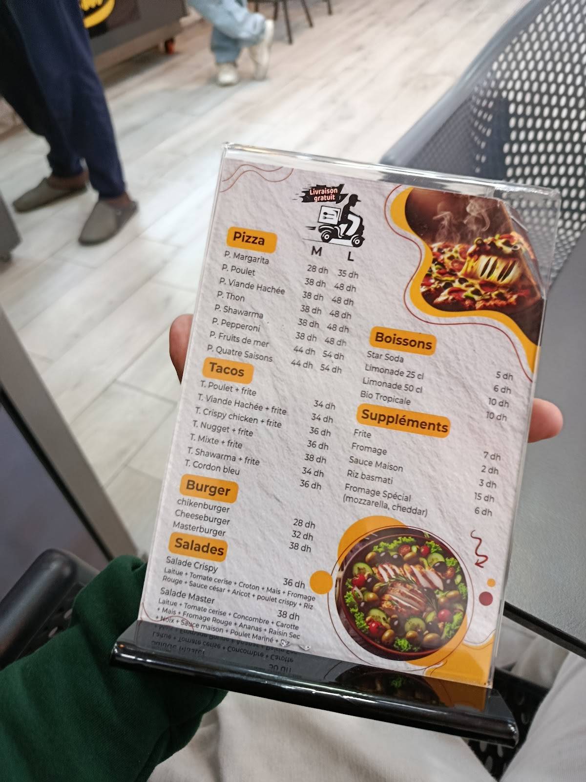 Master shawarma меню