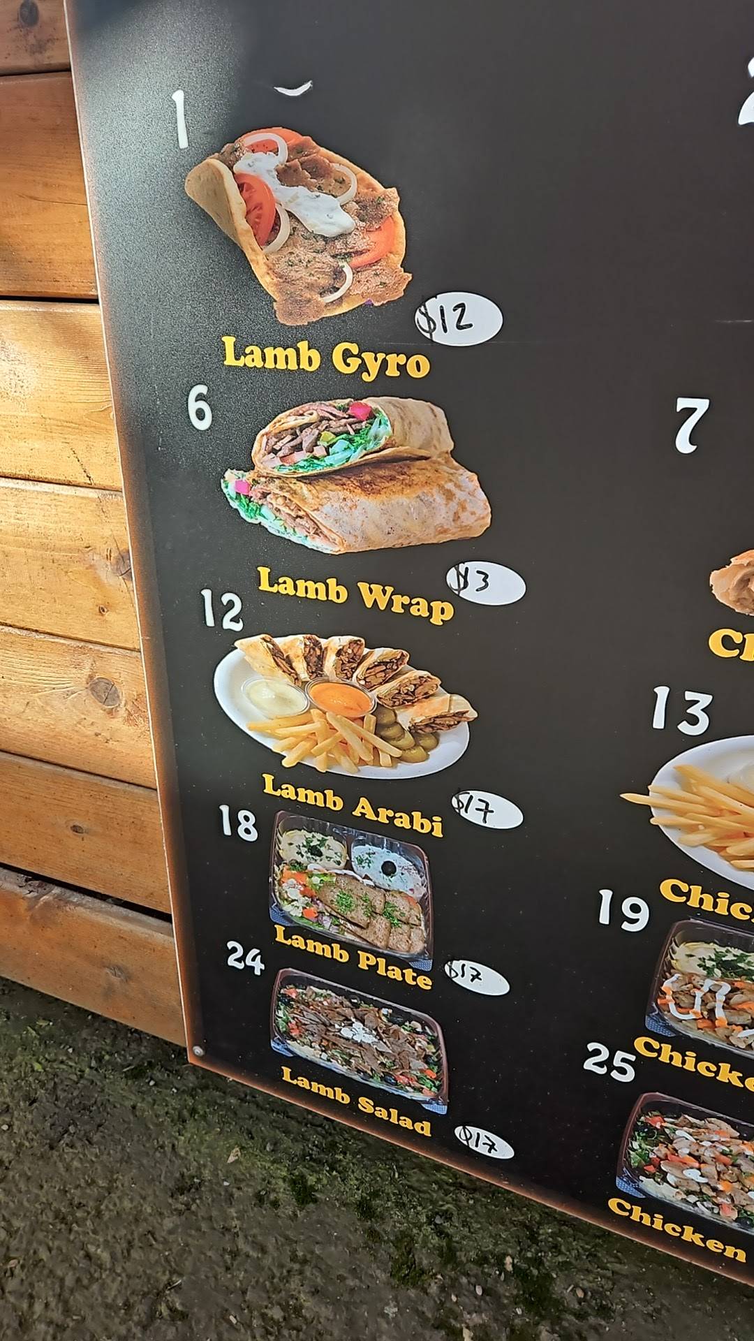 Mero Gyro меню