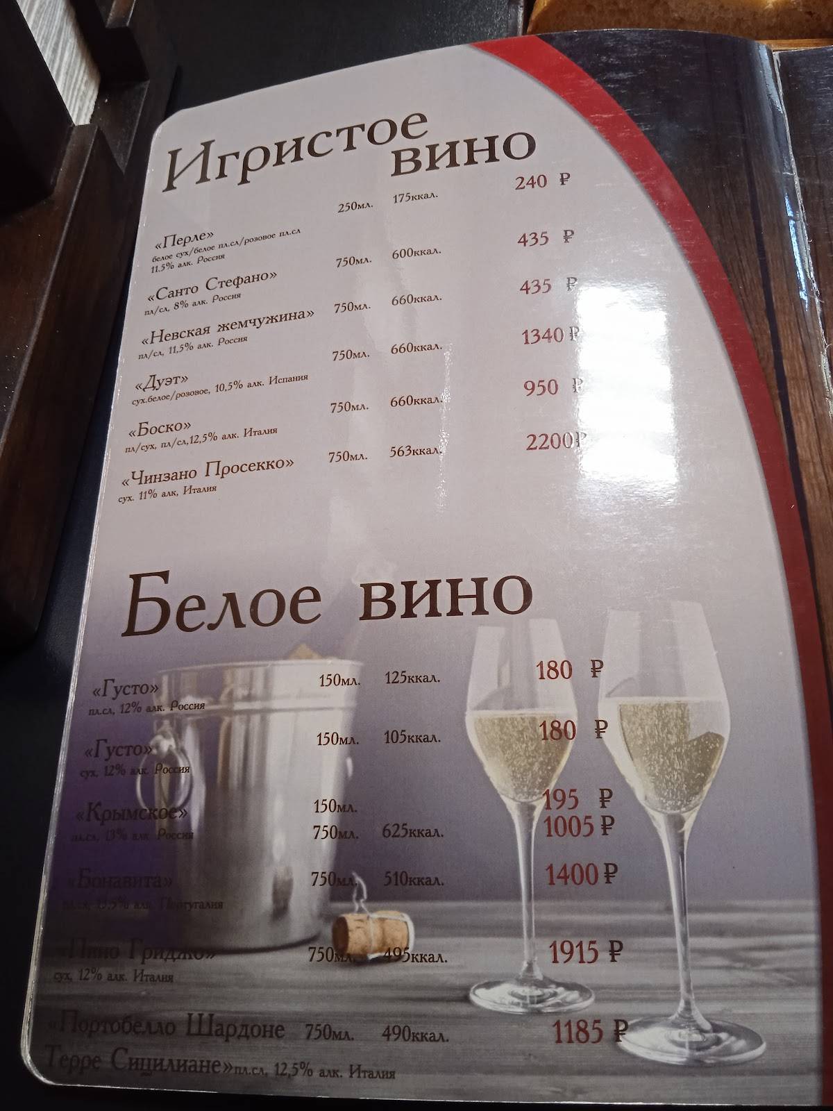 Пельмэн меню