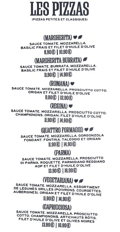 Piatti - Pizza, Pasta e amore меню
