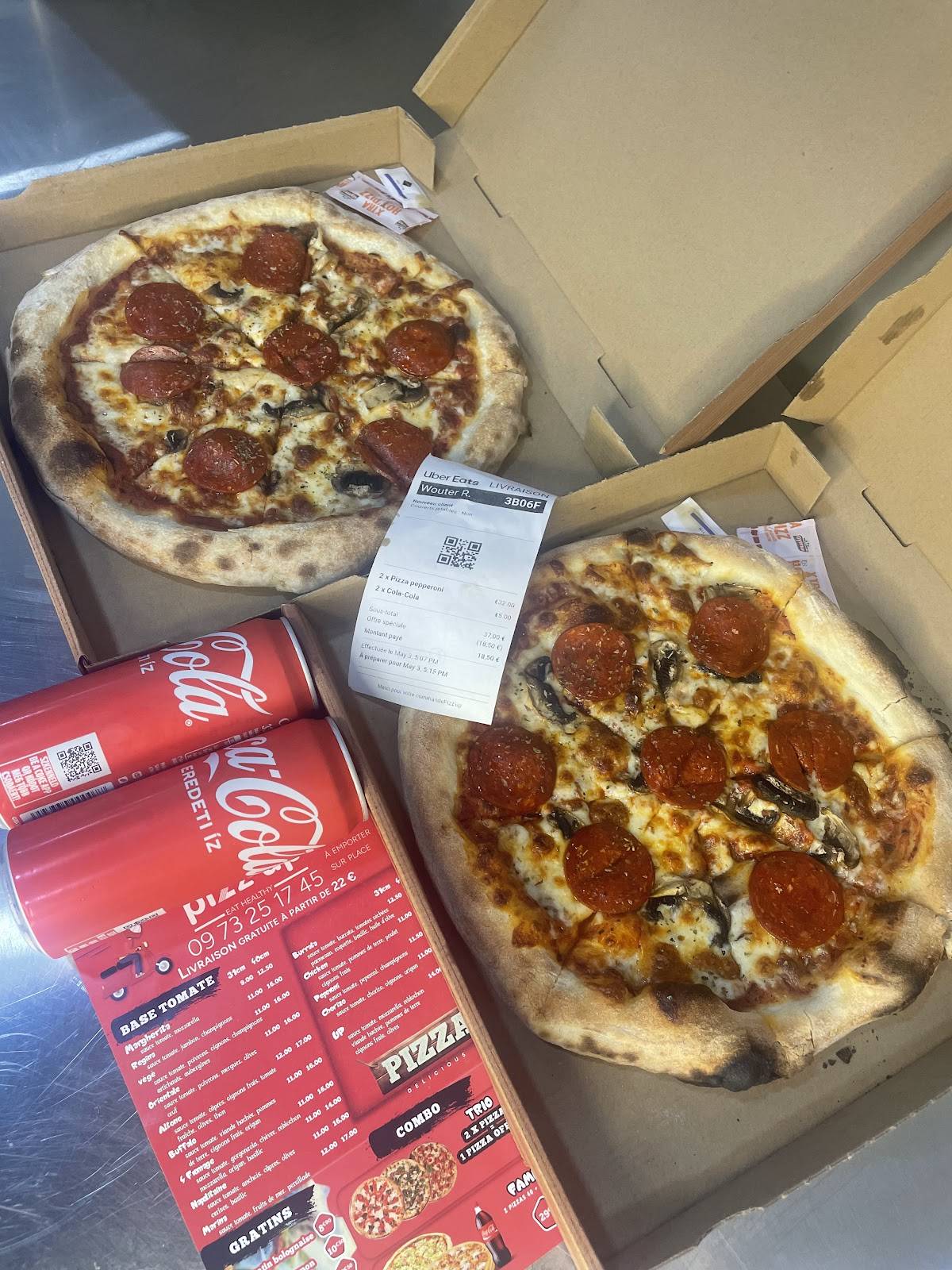 Pizz'up меню